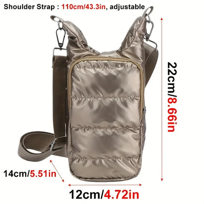 Autumn Winter Water Bottle Bag Thickened Thermal Water Bottle Cover Outdoor Sports Portable Water Bottle SleeveChristmas Gifts