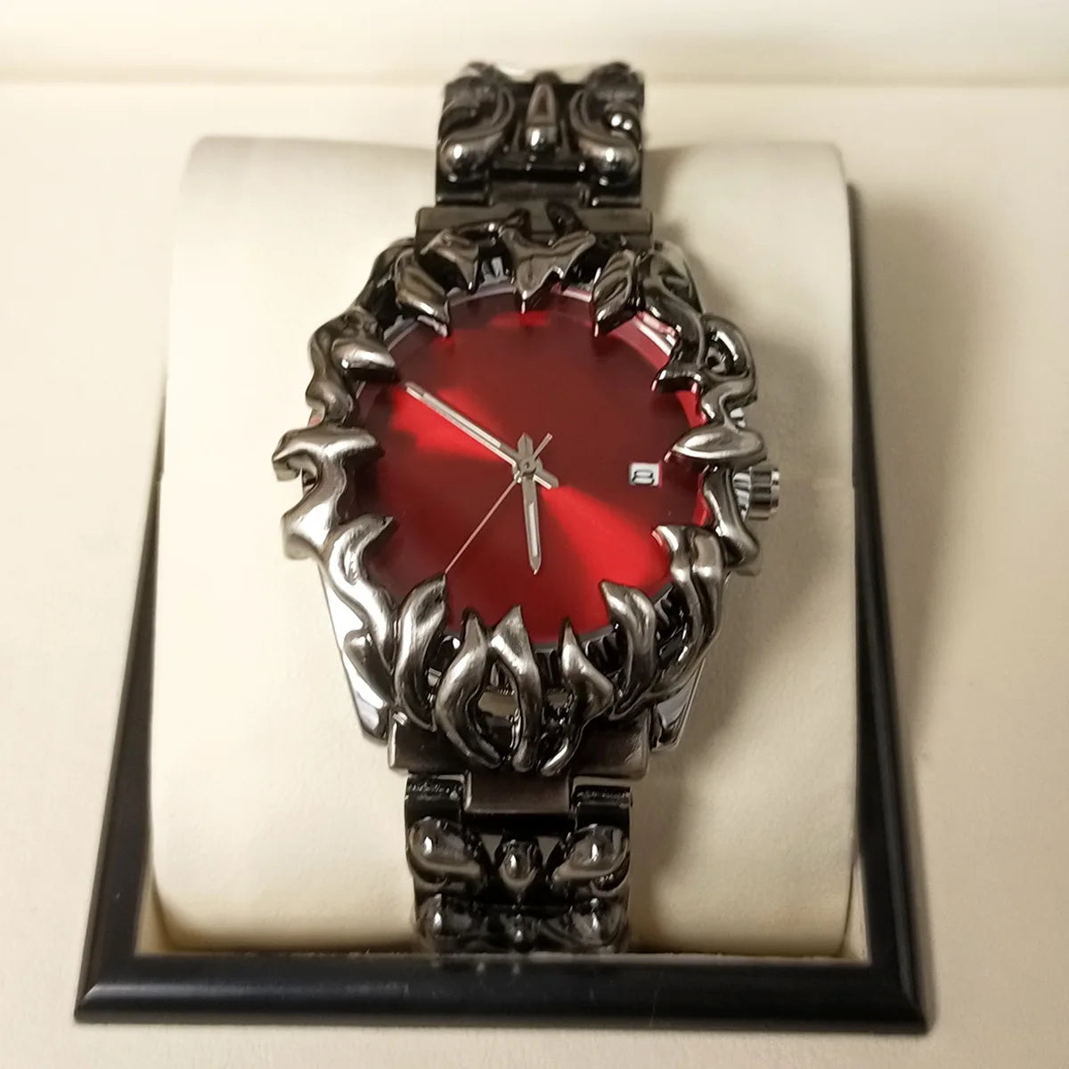 2025 Alabaster Industries Y2K Demon Claw Quartz Watch Men Hot Medieval Old Unique Creative  Men's Watches Steel Watch AAA Clock