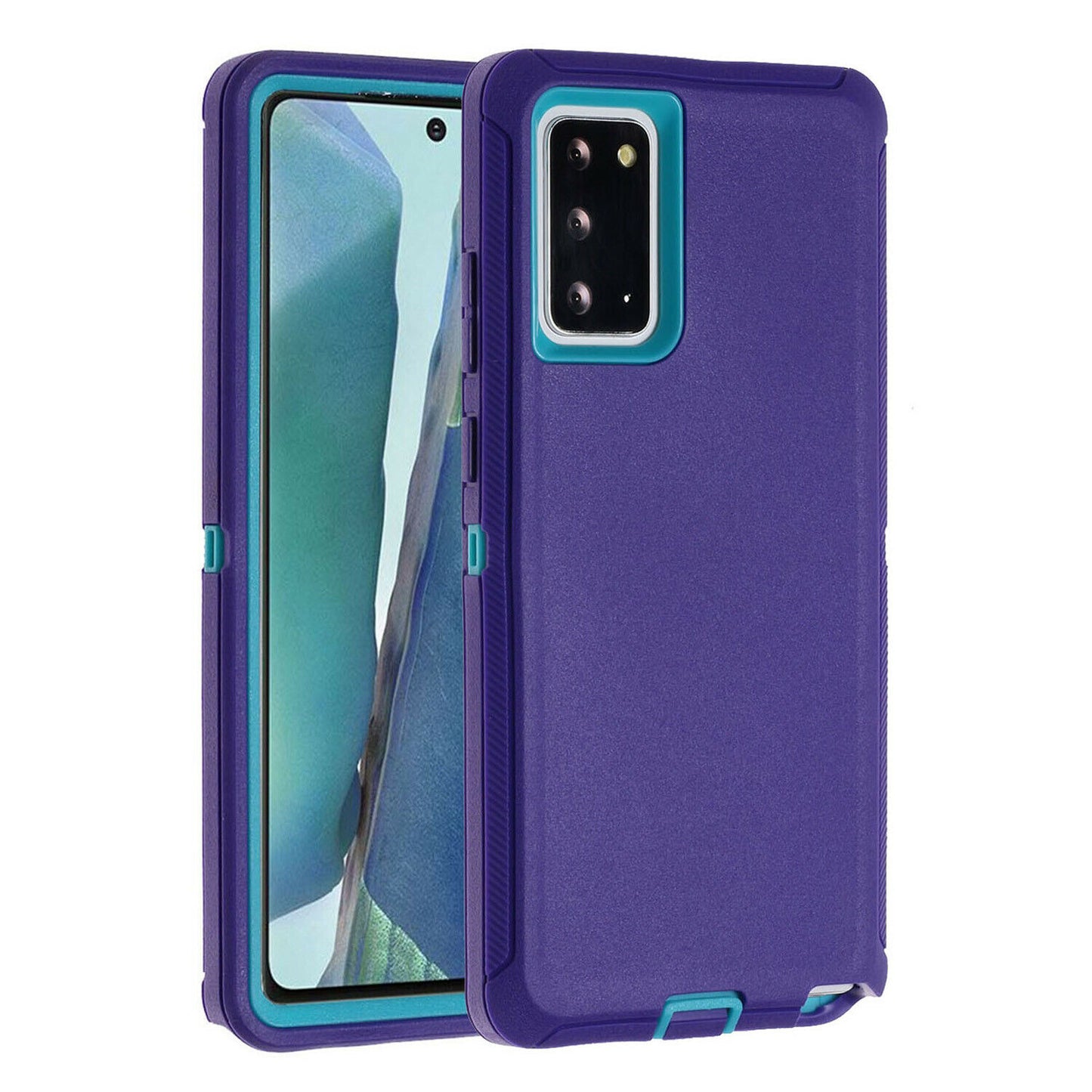 3 IN 1 Heavy Duty Shockproof Defend Case For Samsung Galaxy S20 S21 FE S22 S23 S24 Ultra S10 Plus S10E Note 10 8 9 20 Plus