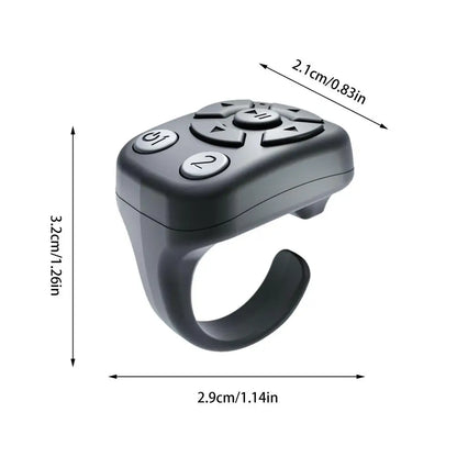 Blue-tooth Remote Control Scrolling E-book Page Turner For Tik-tok Video Remote Control Selfie Stick Camera Controller