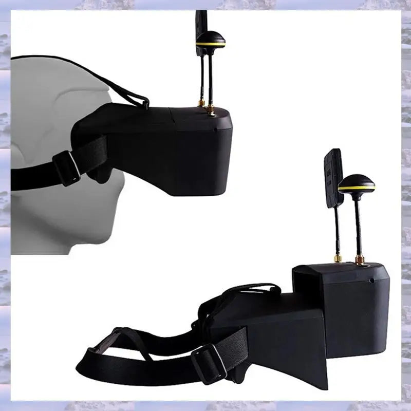 N75R-EV800D 5.8G 40CH 5 Inch 5.8G 40CH 5 Inch 800X 480 HD DVR Diversity FPV Goggles With Battery For RC Drones And Models