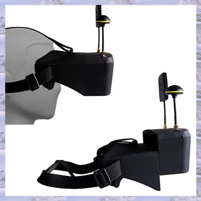 N75R-EV800D 5.8G 40CH 5 Inch 5.8G 40CH 5 Inch 800X 480 HD DVR Diversity FPV Goggles With Battery For RC Drones And Models