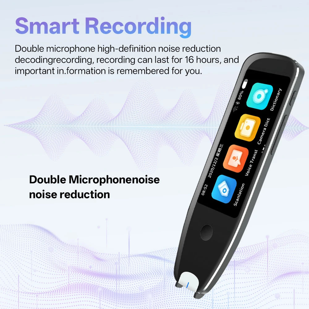 MSAI S10 Smart Scan Translator Pen Offline Extract 21 Languages Photo Translate 134 Voice Translation Dictionary Recorder ﻿