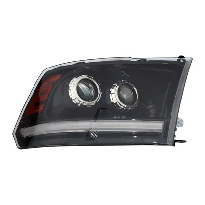 1pcs Full LED Headlight Fit for 2009-2018 Dodge Ram 1500 2500 3500 Sequential Turn Signal&DRL Headlights