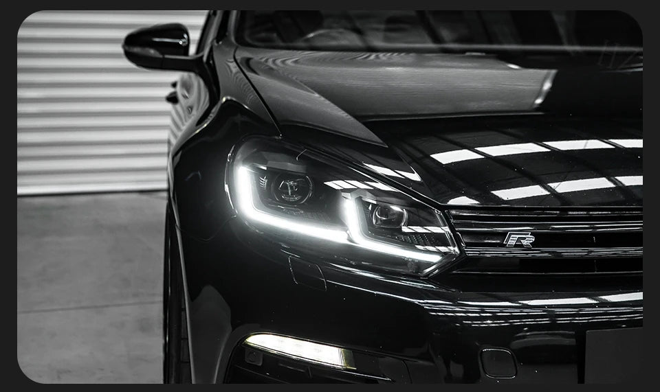 Headlight For VW Golf 6 MK6 2009-2013 Car автомобильные товары LED DRL Hella 5 Xenon Lens Hid H7 Golf6 Car Accessories