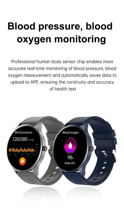 New Health Smart Watch ECG Heart Rate Blood Oxygen Blood Pressure Monitoring Bluetooth Call GPS Movement Trajectory Smartwatches