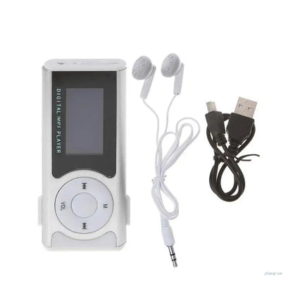 Mini USB Aluminum LCD Screen 32GB Card Clip Design Digital Music MP3