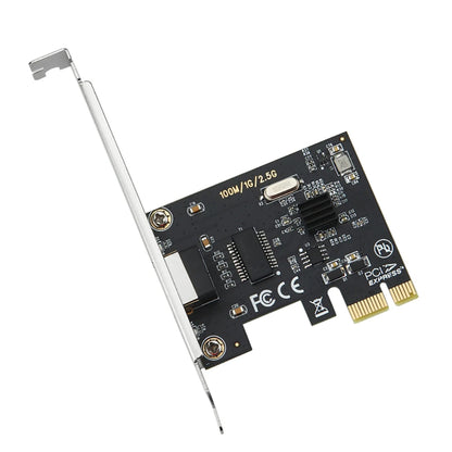 2.5G PICE To RJ45 Network Card RTL8125B chip 2500Mbps RJ45 PCI Express Converter Lan Ethernet Gigabit Adapter For Win7/8/10/11