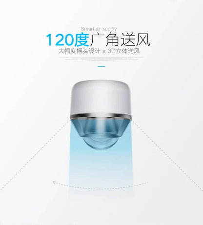 German Bladeless Air Purification Electric Fan Household Ultra-Quiet Desktop Floor Fan Bladeless Electric Fan 220v