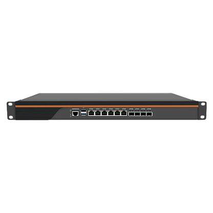 Partaker Firewall Hardware VPN Firewall Appliance 6 X LAN 4 X 10G SFP Intel Quad Core C3758 C3958 1U Firewall Server OPNsense
