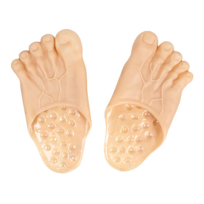 Funny Slippers Man Women Footwear Shoes Fashion Outdoor Beach Couple Slippers Role Playing Bigfoot Amazing Sandals Of The Hulk