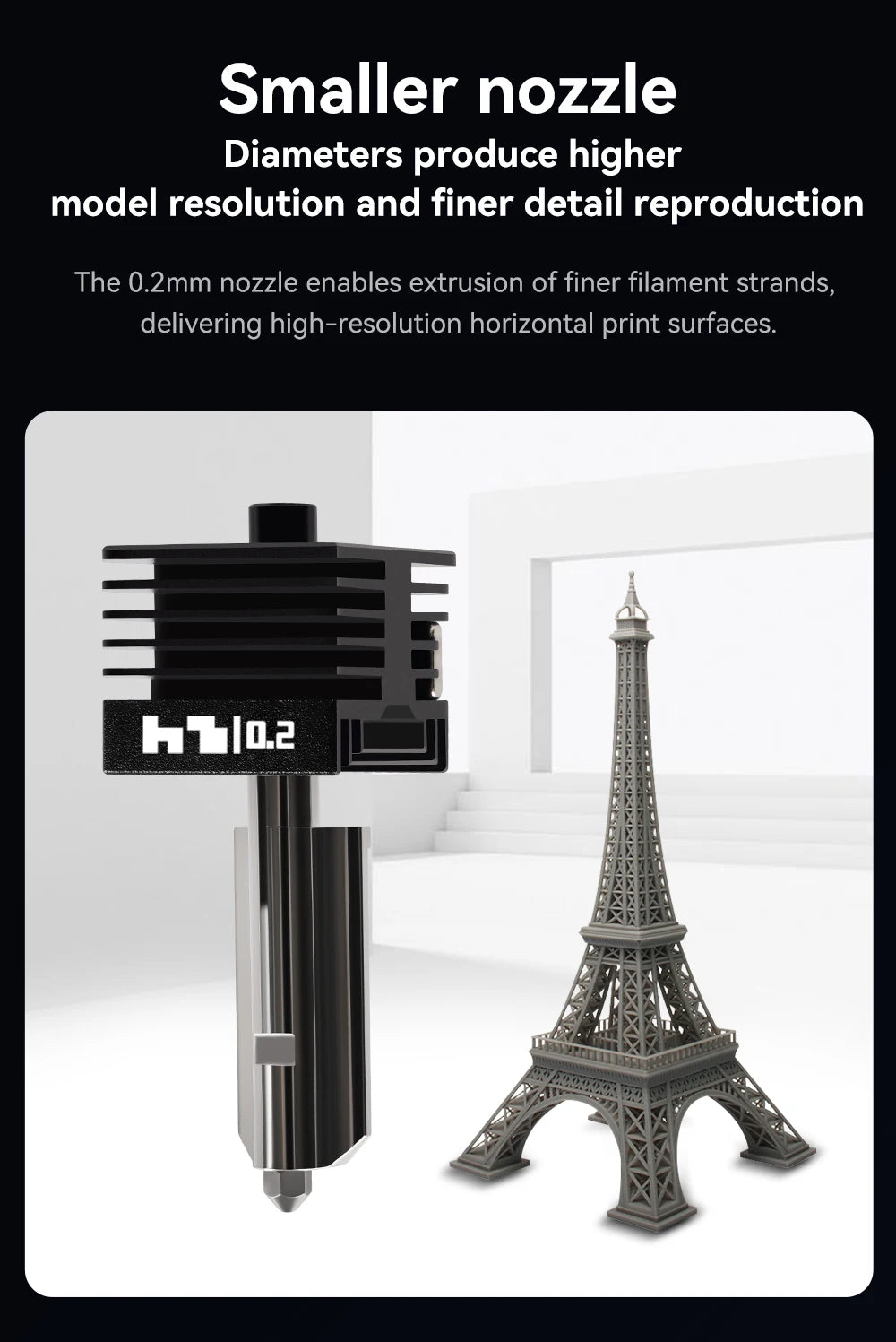 New High Quality H2D H2S H2C Hotend Kit with 0.2/0.4/0.6/0.8mm Hardened steel Nozzle Replace Hotend Kit For Bambu H2D A1/A1mini