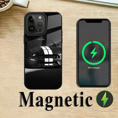 F-Fords Car M-Mustang Phone Case For iPhone 16,15,14,13,12,11,Plus,Pro,Max Mini Magsafe Magnetic Wireless Charging