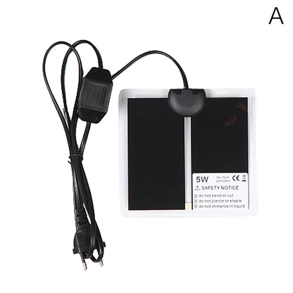 5-14W Terrarium Reptiles Heat Mat Climbing Pet Heating Warm Pads Adjustable Temperature Controller Mats EU