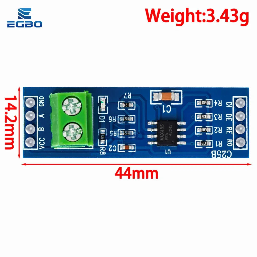 5PCS EGBO MAX485 module RS485 module TTL turn RS 485 module MCU development accessories rs 485