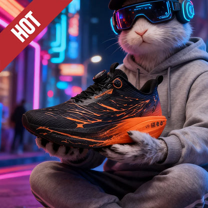 Fluorescence Running Shoes CarbonBoard Marathon Men Sports Casual Tenis Breathable Womens Comfortable Athletic Nonskid Sneakers
