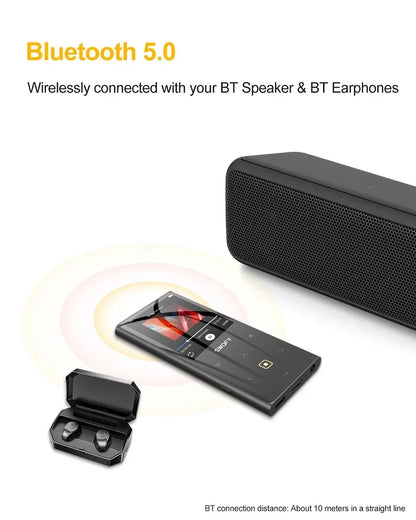 BEN JIE M2 mp3 player 32GB bluetooth Lossless  HiFi Portable Audio Walkman FM Radio EBook Voice Recorder music player  плеер mp3