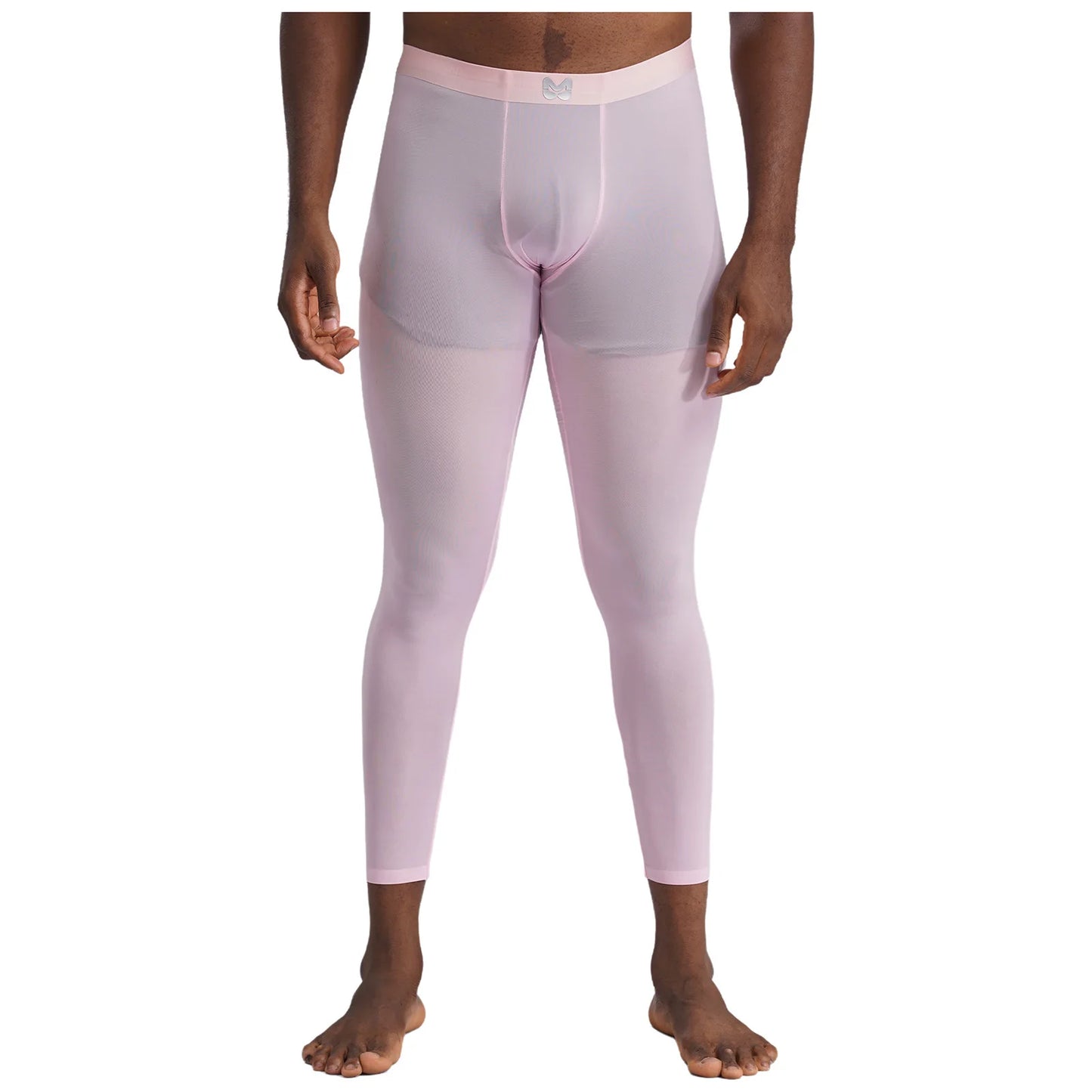 Men's Clothings Gym Pants Bulge Pouch Seamless Stretchy Tights Sweatpants Silky Yoga Pants Fitness Leggings Sports Cycling Pants
