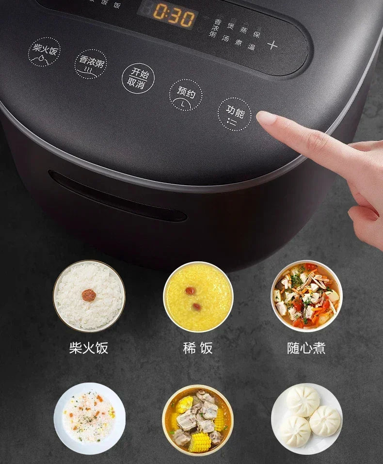 220V 1300W Rice Cooker Household 4 Liters L Smart Ih Rice Cooker Multi-function Large Fire Rice Cooker 220V