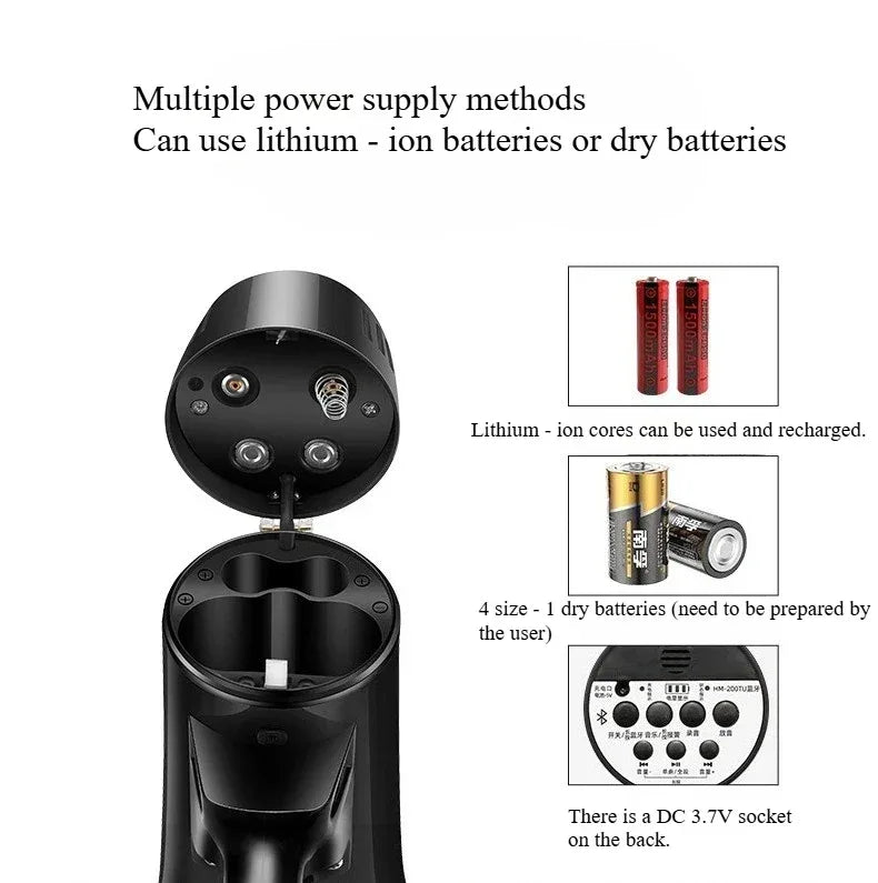 40W High-power Portable Rechargeable Lithium Battery Loudspeaker Megaphone Promotion Special Speaker