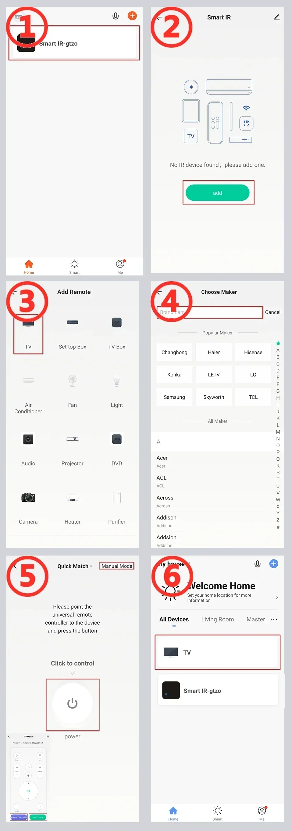 Tuya WiFi Smart IR Remote Control Smart Life APP Replace TV DVD AUD AC Remote Works with Alexa Google Home