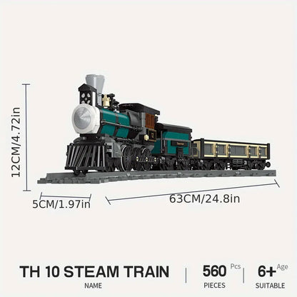 Track electric train city train model puzzle building block toy assemble and insert toy  gift
