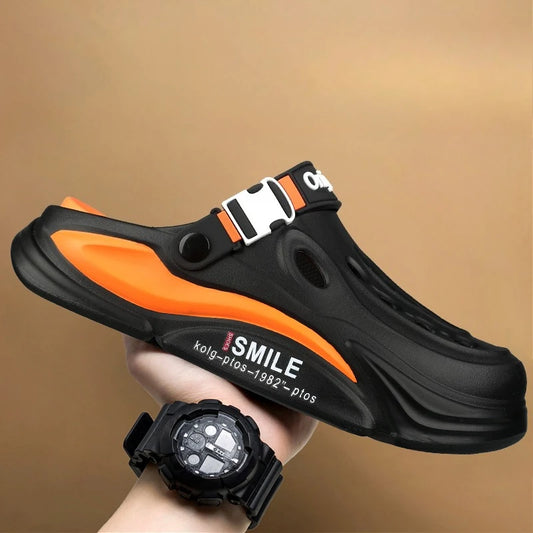 Male Sandals Casual Shoes Outdoor Beach Sandals Women Soft Clogs Garden Bottom Indoor Summer Flip Flops Men Massage Slippers