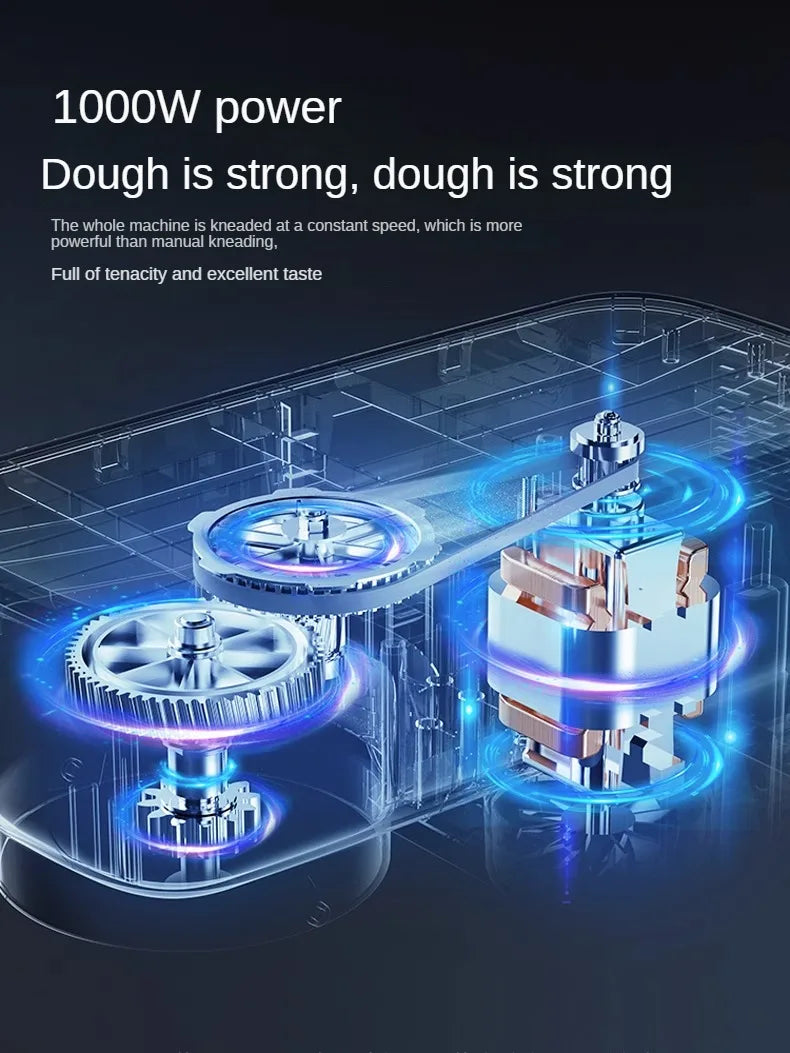 Bear Commercial Stand Mixer Full Automatic Dough Maker with Smart Speed Control Multi Function Flour Mixer Соковижималка Електро