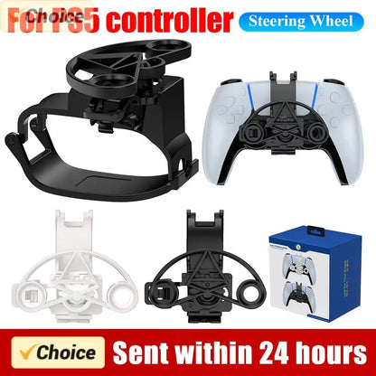 Mini Steering Wheel for Sony PS5 Game Controller Accessories 3D Printing Racing Games Steering Wheel Replacement Enhanced Gaming