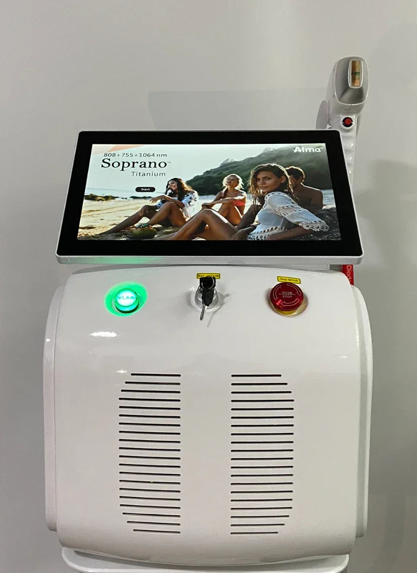 4000w High Power Diode Laser Hair Removal Cold Permanent Epilator Hair Removal Device Diode Laser Remove Hair Machine