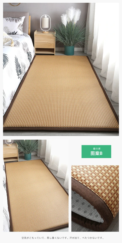 Home laying the floor sleeping mats artifact rattan mat sleeping mattress home bedroom cool mats floor cushion tatami mattress