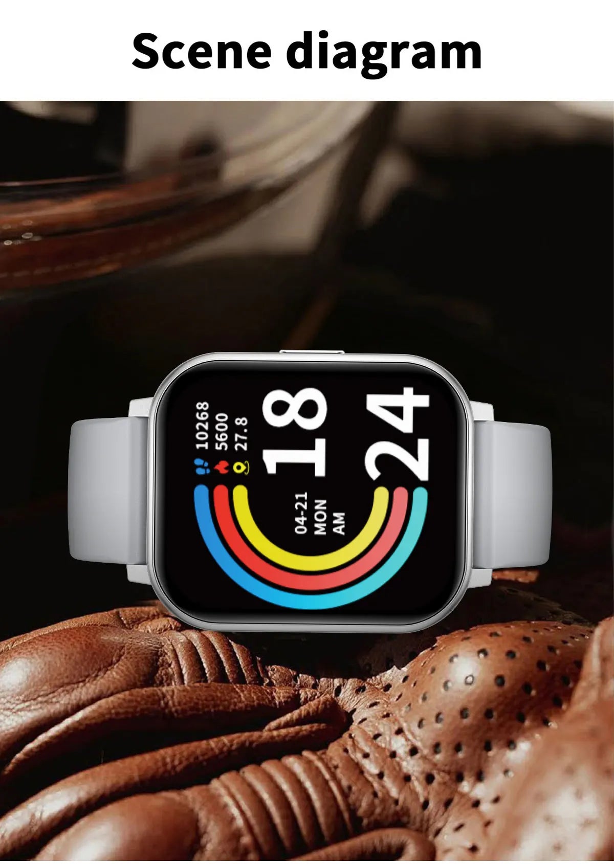 LIGE 2026 New Health Monitor 1.83" HD Screen Fitness SmartWatch Call Reminder Bluetooth Call Waterproof Smart watch Men Women