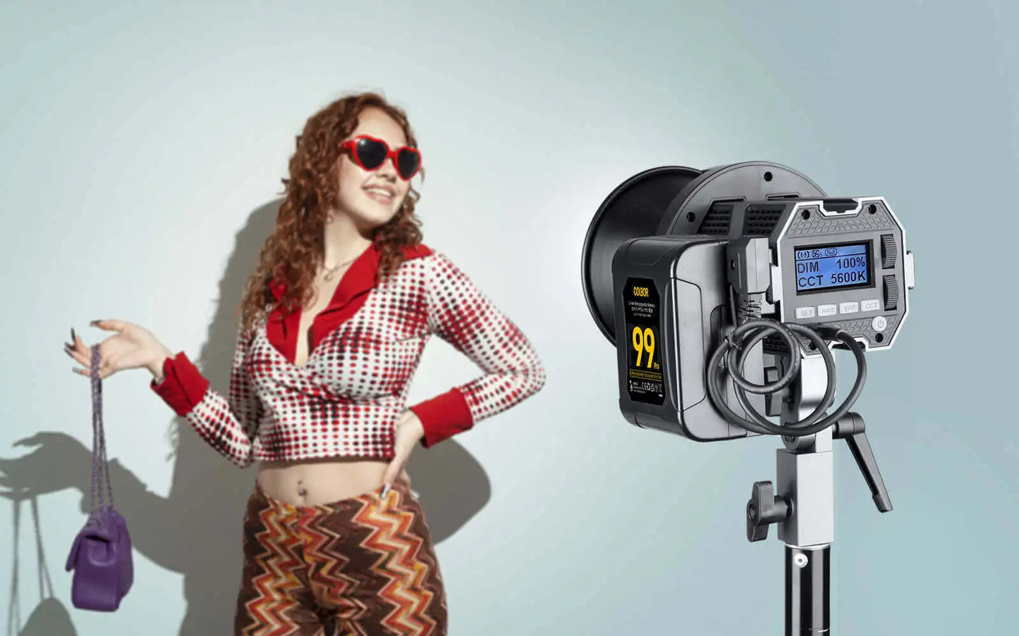 COLBOR CL60 CL60R Photography Fill Lighting Protable Video Light Tiktok Youtube Lamp with APP Control