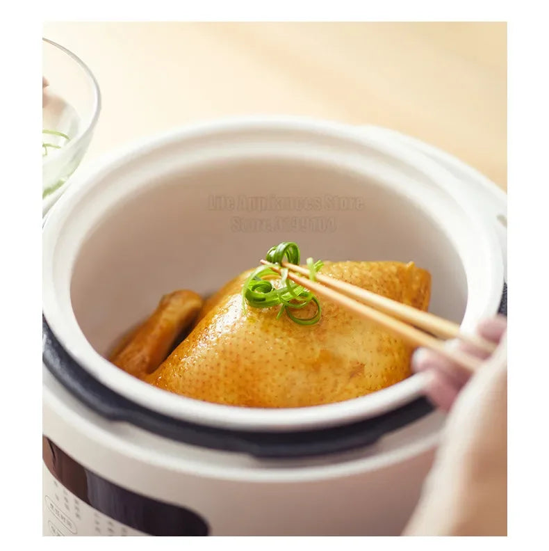 Olayks Electric Pressure Cooker 5L Non-Stick Liner 70KPa Multi Rice Cooker For 5-6 Person Home Appliances OLK-50D1