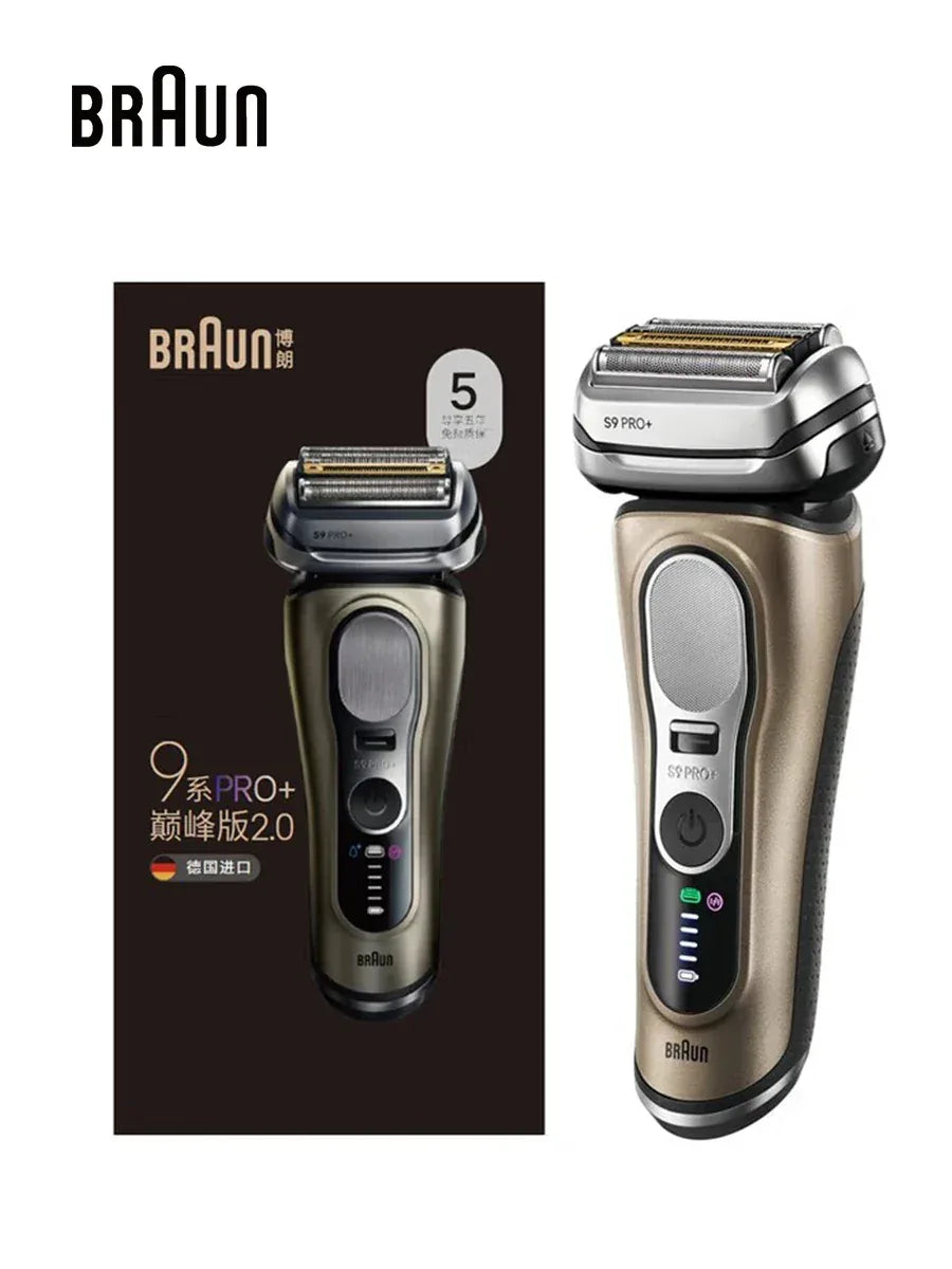Braun Electric Shaver S9 Reciprocating Razor Rechargeable Men's Shaving Machine Wet Dry Double Use Floating Head Hair Cutting Ma