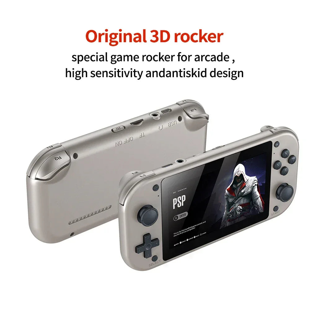 M17 Portable Video Game Console Retro Linux Open Source System 4.3-inch IPS display Portable 64GB pocket video player