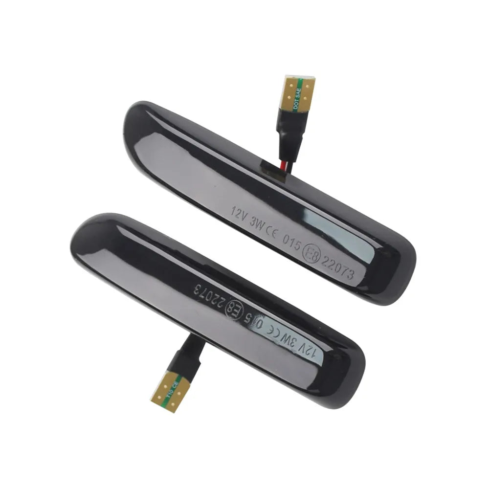 Sequential Flashing LED Turn Signal Side Marker Light For BMW 3 Series E46 Sedan Coupe Wagon Convertible 1997-2001