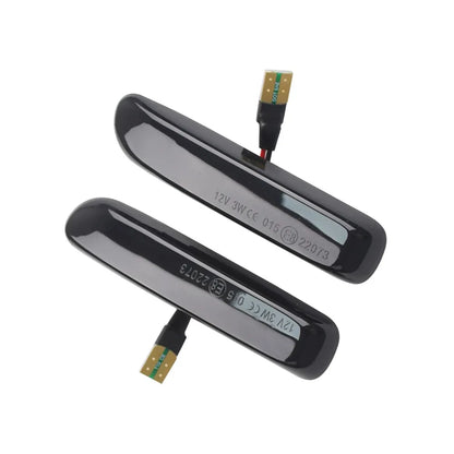 Sequential Flashing LED Turn Signal Side Marker Light For BMW 3 Series E46 Sedan Coupe Wagon Convertible 1997-2001