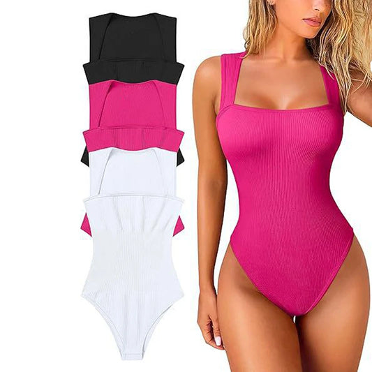 Women's Fashion Shapers Jumpsuit Seamless Sexy Briefs Tights Wide Shoulder Strap Comfortable Easy to Wear with Bra Shaping Under by PDG ibma