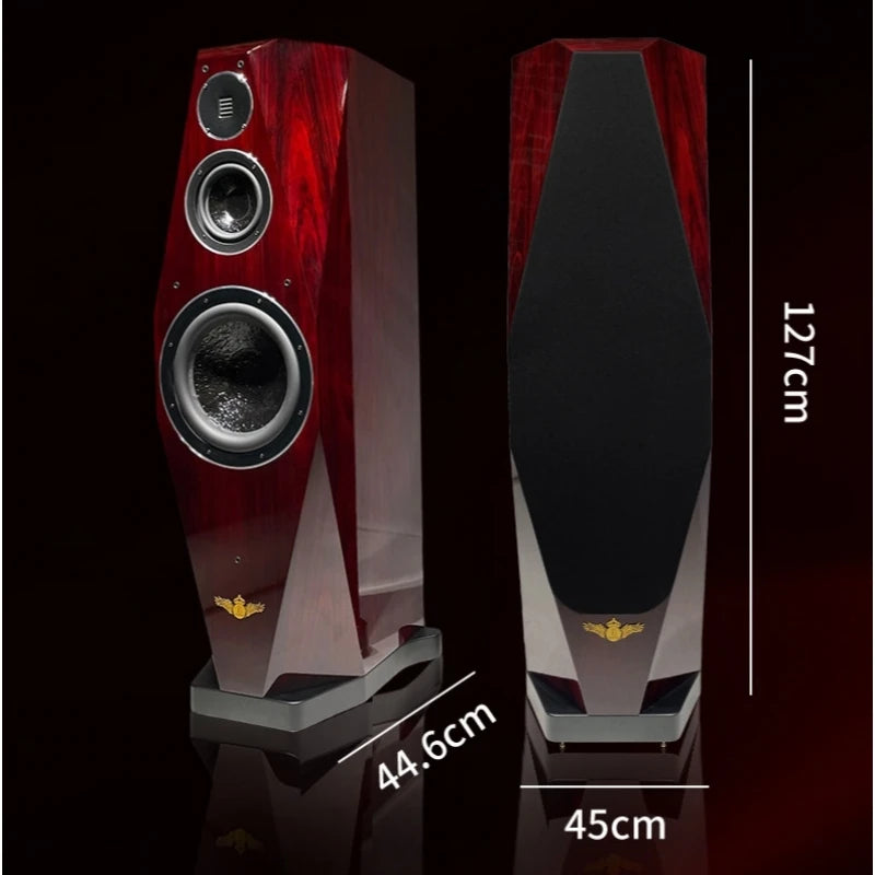 BL-8 Diamond 8 Flagship Hi-Fi Floor Standing Speakers, Audiophile High-End Passive Tower System for Home Audio
