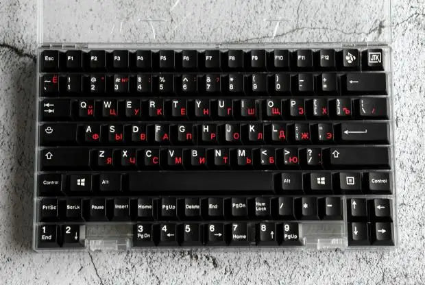 Keycaps Organizing Storage Tray PC Keycaps Container PC Material Keycaps Storage Box