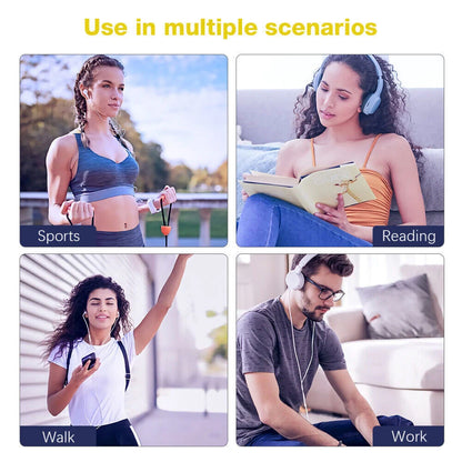 2026 New 1.8 inch Slim MP3 Player Bluetooth 5.4 — Portable Walkman, Compatible eBook Recording FM Radio Music Player