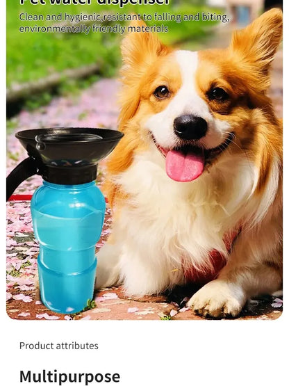 Dog Water Bottle Out Walking Dog Portable Water Bottle Dog Drinking Cup Cat Pet Water Feeding Supplies