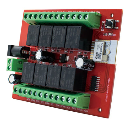 8CH Tuya Wifi Switch Module DC 12V 24V 8 Channels Wireless Relay Module APP Remote Control DIY Smart Home Automation