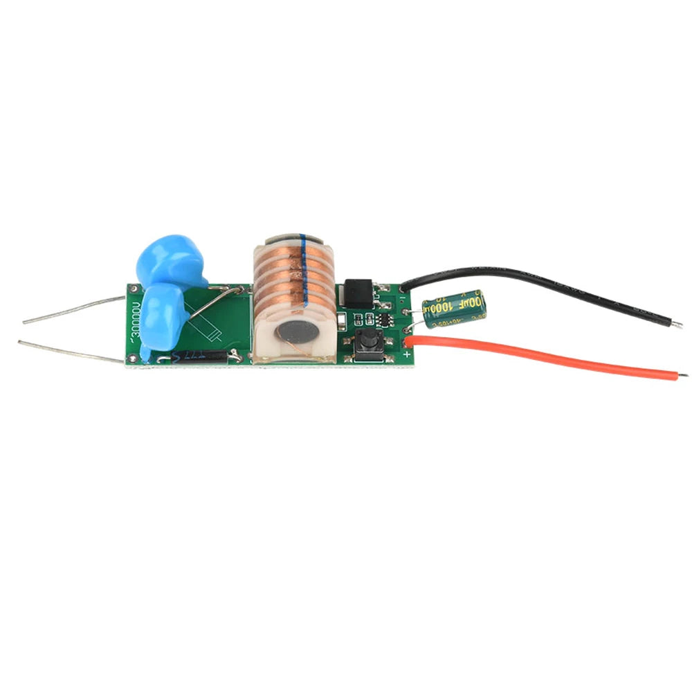 DC 3.3V-5V to DC 15-30KV Arc Igniter High Voltage Module No-load High Power High Voltage Booster Module Adjustable Voltage Coil