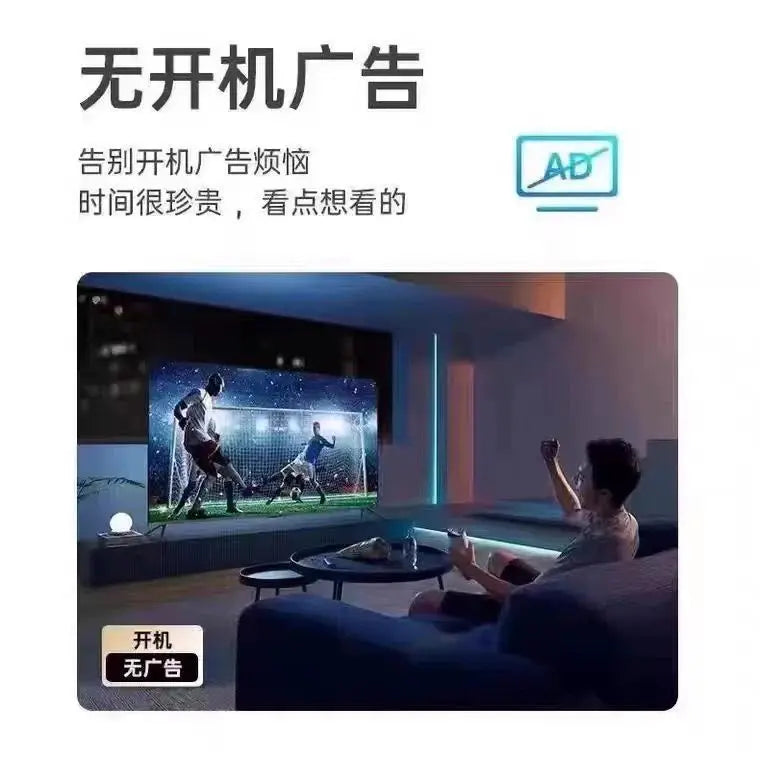 LCD Frameless Home TV 85 inch 110 inch Smart Internet Protocol Television