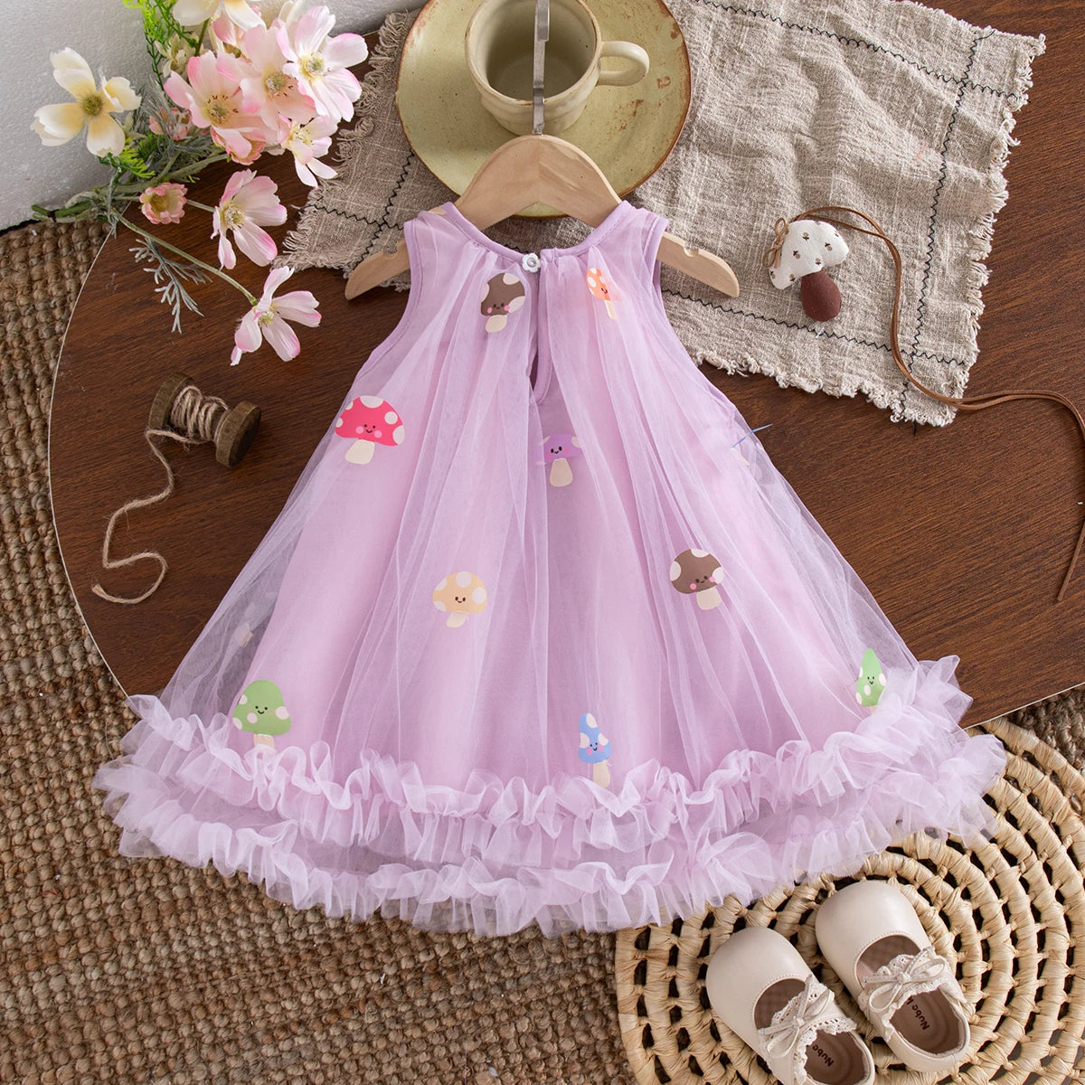 Summer New Baby Girl Princess Dress Sweet Chiffon Children'S Clothing (9 Months -4 Years Old)