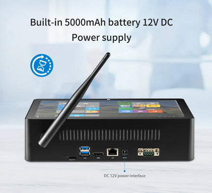 20256 Pipo H10 PRO 10.1 Inch IPS Touch Screen MINI PC Win11 Win10 OS Intel N100 Quad Core Tablet PC BT WIFI RJ45 USB 3.0 POE HD