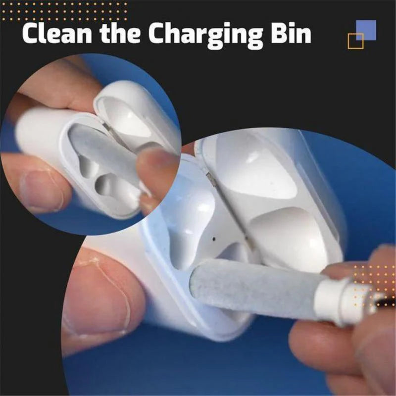 Headphone Cleaning Pens Bluetooth Earphone Cleaning Tools Multifunctional Phone PC Screen Keyboard Integrated Cleaning Brush Kit