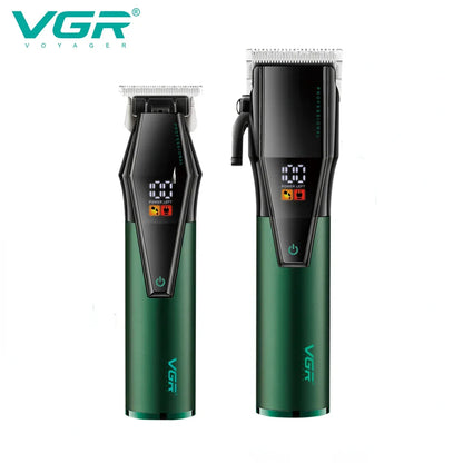 VGR Hair Trimmer Professional Barber Haircut Machine Adjustable Hair Clipper Cordless Hair Cutting Machine Trimmer for Men V-677